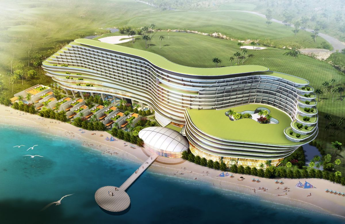 南太武高尔夫酒店建筑